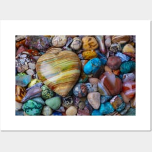 Gorgeous Heart Stone Posters and Art